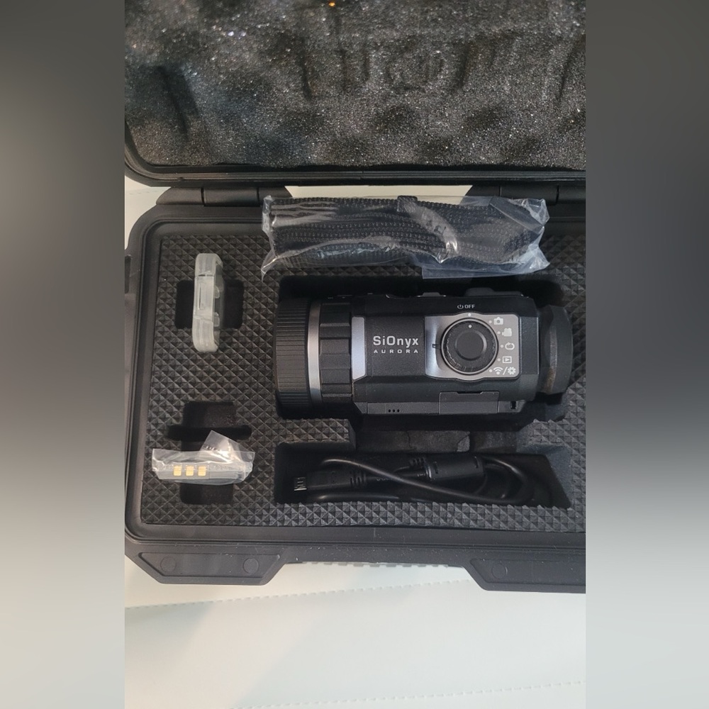 Never been used….Aurora Black Night Vision Camera
